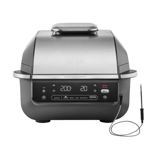 גריל ומטגנת אוויר 5 ב-1 Ninja EG351 עם מדחום דיגיטלי מובנה