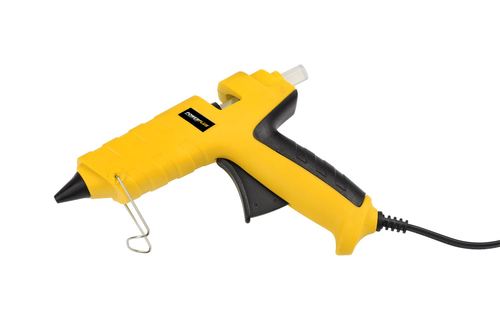 אקדח דבק חם 78W + מקלות דבק 3 אביזרים  POWX143 106, HOT GLUE GUN 78W - 3 ACC. ברקוד 5400338072154