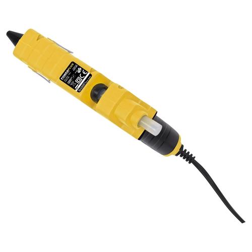 אקדח דבק חם 78W + מקלות דבק 3 אביזרים  POWX143 106, HOT GLUE GUN 78W - 3 ACC. ברקוד 5400338072154