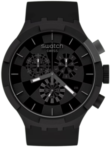Swatch Swatch SB02B400 BIG BOLD CHECKPOINT BLACK