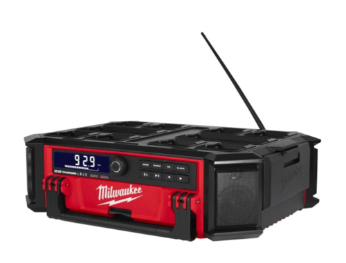 גוף מערכת סאונד 360 PACKOUT רדיו/בלוטות' + מטען - M18PRCDAB-0 18V