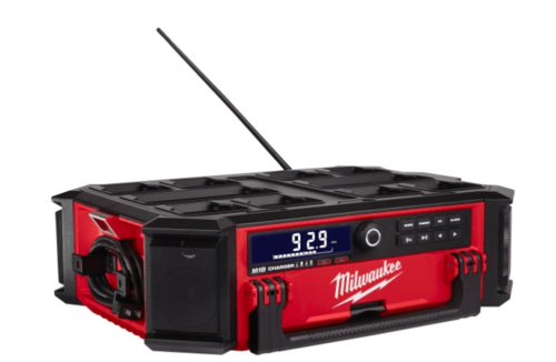 גוף מערכת סאונד 360 PACKOUT רדיו/בלוטות' + מטען - M18PRCDAB-0 18V