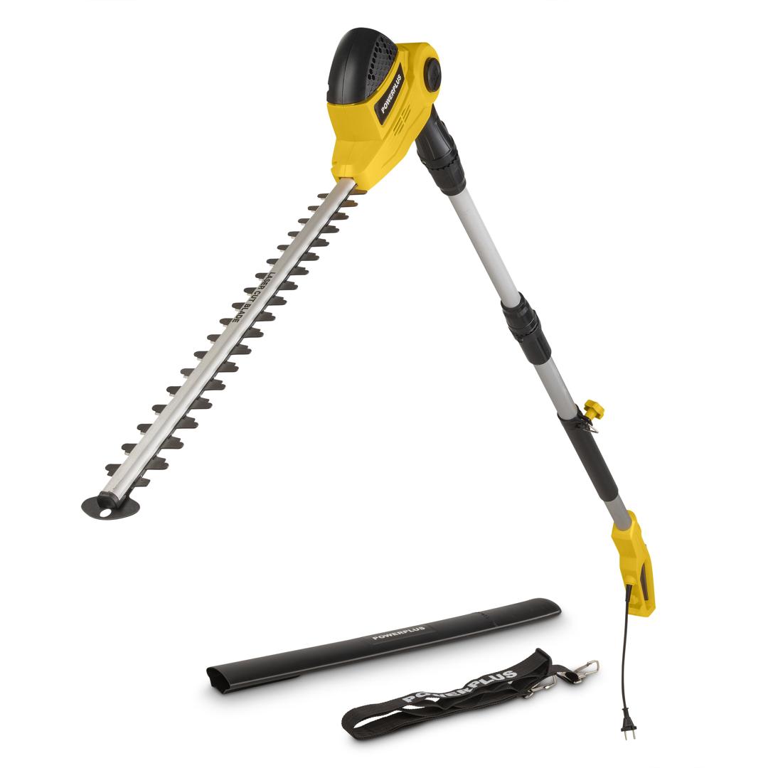 גוזם גדר טלסקופי 550 מ"מ POWXG2044  550W, HEDGE TRIMMER TELESCOPIC 550W 550MM, ברקוד 5400338118098