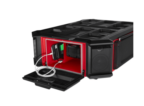 גוף מערכת סאונד 360 PACKOUT רדיו/בלוטות' + מטען - M18PRCDAB-0 18V