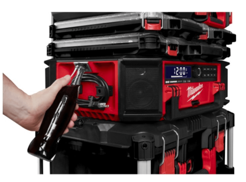 גוף מערכת סאונד 360 PACKOUT רדיו/בלוטות' + מטען - M18PRCDAB-0 18V