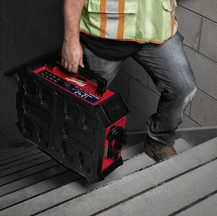 גוף מערכת סאונד 360 PACKOUT רדיו/בלוטות' + מטען - M18PRCDAB-0 18V