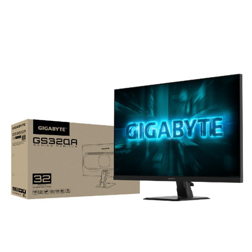 מסך מחשב GIGABYTE GS32QA 32 Inch QHD 180HZ 1MS SS IPS HDR RDY