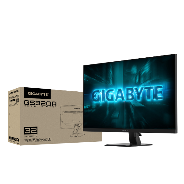מסך מחשב GIGABYTE GS32QA 32 Inch QHD 180HZ 1MS SS IPS HDR RDY