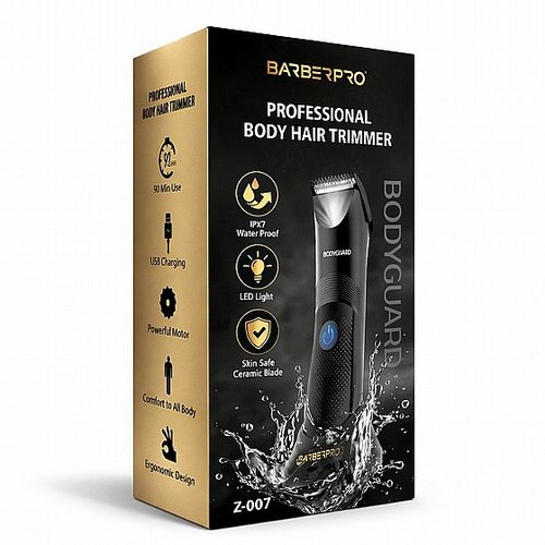 מכונת גילוח לגוף BarberPRO BodyGuard Z-007 ברבר פרו
