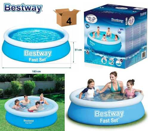 בריכת משחק מתנפחת קערה לילדים Bestway