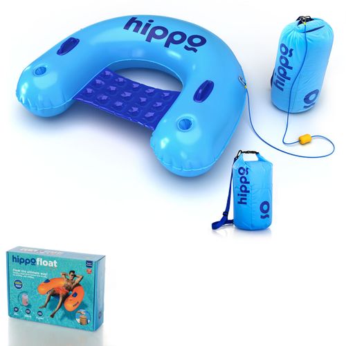 מזרון כיסא ים עם עוגן Hippo – תכלת
