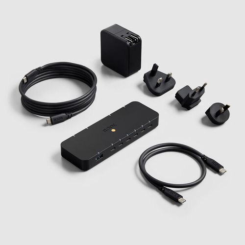 האב חיבורים USB-C עם 7 כניסות וקורא כרטיסים Rode Hub