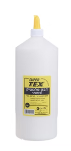 דבק פלסטיק 1000 גרם Super Tex