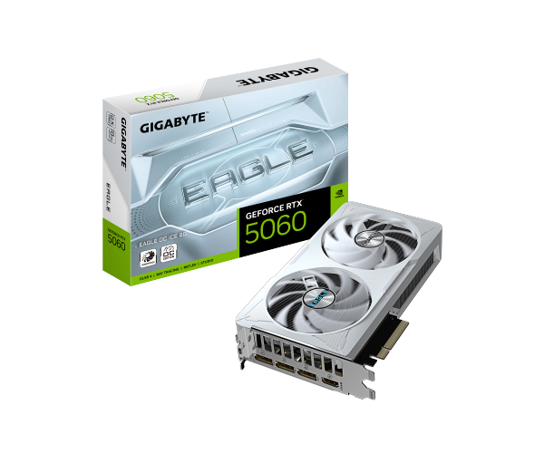 כרטיס מסך Gigabyte GeForce RTX 5060 EAGLE ICE 8GB