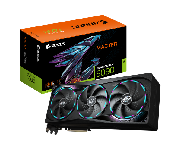 כרטיס מסך AORUS GeForce RTX 5090 MASTER 32G PCIE5