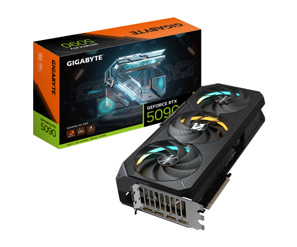 כרטיס מסך Gigabyte GeForce RTX 5090 GAMING OC 32G