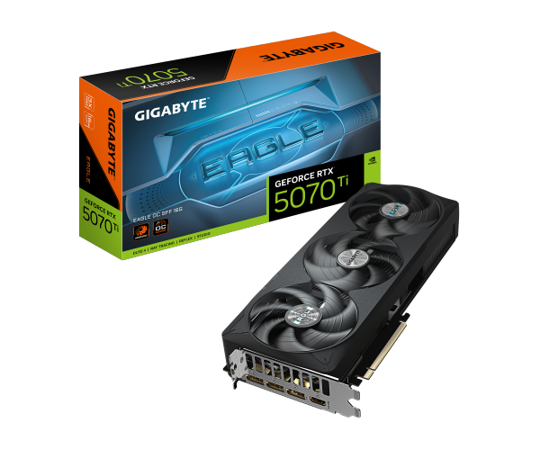 כרטיס מסך GIGABYTE GeForce RTX 5070 Ti EAGLE OC SFF 16G