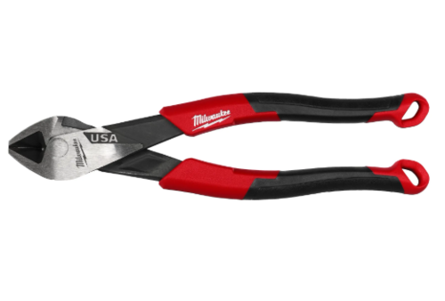 קאטר אלכסוני Milwaukee MT558A באורך 8 אינץ׳ עם ראש זוויתי וידית Comfort Grip