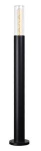 בולארד 80 ס"מ סדרת טורץ'/TORCH מוגנת IP54 גוף שחור UP E27