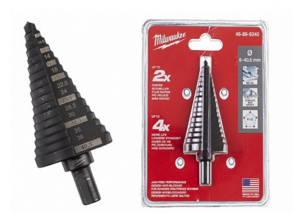 מקדח מדורג 6-40.5 מ"מ למתכת ונירוסטה Milwaukee 48899340