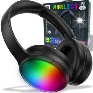 אוזניות גיימינג אלחוטיות ONIKUMA B3 RGB עם ANC – Wireless Gaming Headphones