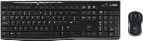 Logitech MK270 Wireless Keyboard & Mouse Combo – סט מקלדת ועכבר אלחוטיים Logitech