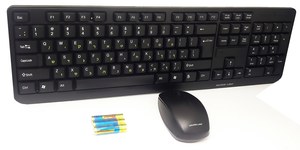 Silver Line WKM-1603 Wireless Keyboard & Mouse Combo – סט מקלדת ועכבר אלחוטיים