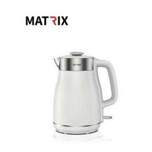 קומקום דבלין ,נירוסטה לבן MATRIX 1800W 1.8L