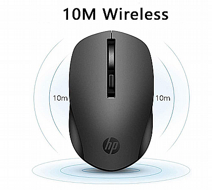 HP S1000 Plus Wireless Mouse – עכבר אלחוטי שקט וקומפקטי HP