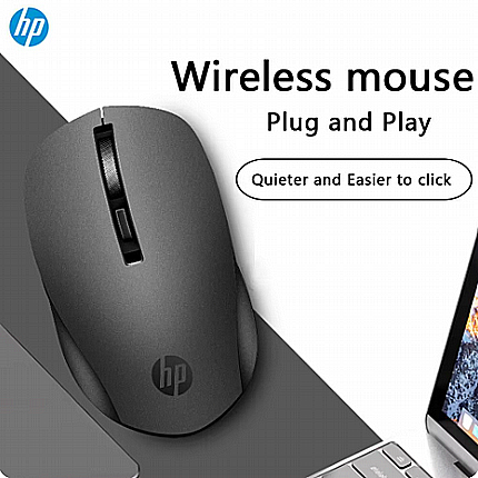 HP S1000 Plus Wireless Mouse – עכבר אלחוטי שקט וקומפקטי HP