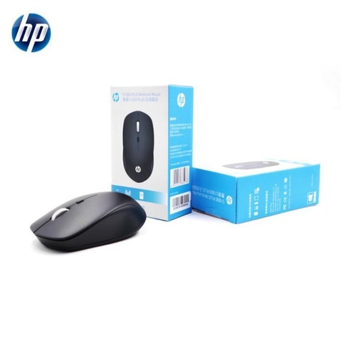 HP S1000 Plus Wireless Mouse – עכבר אלחוטי שקט וקומפקטי HP