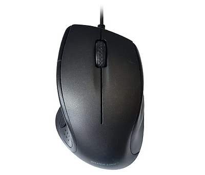 Silver Line OM88 Wired Optical Mouse – עכבר אופטי חוטי ארגונומי