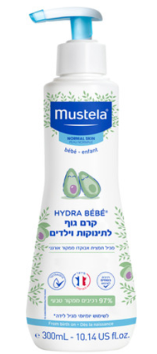 קרם גוף לתינוקות וילדים Mustela
