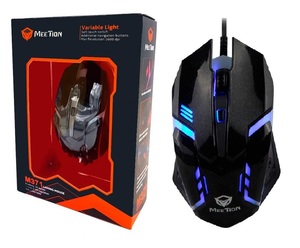 MeeTion M371 Wired Gaming Mouse – עכבר גיימינג חוטי RGB מקצועי