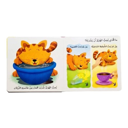 التعلم بحاسة اللمس - ما الذي يحبه الهر الصغير؟