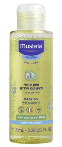 שמן עיסוי לתינוקות וילדים Mustela