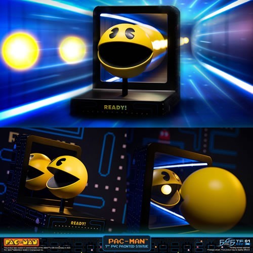 PAC-MAN 40th Anniversary LED PVC  – פסל אספנות PAC-MAN עם תאורת 