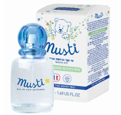 מי גוף בניחוח עדין לתינוקות וילדים Mustela