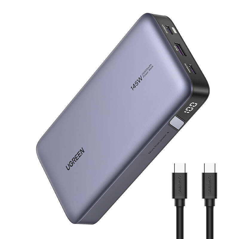 UGREEN סוללת גיבוי Power Bank 25000mAh PD 145W שחור BP205-90597A