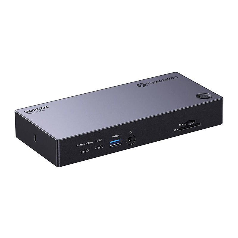 תחנת עגינה UGREEN REVODOK MAX 313 13 IN 1 THUNDERBOLT 4 PD DC 130W שחור U709-25085