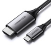 UGREEN USB-C to HDMI Male to Male Cable Aluminum Shell 1.5m (Gray Black) MM142-50570