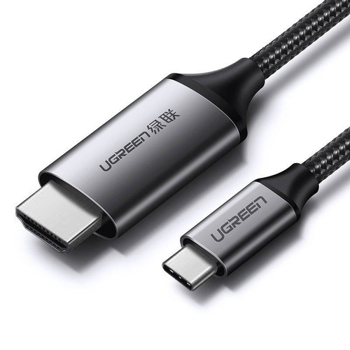 UGREEN USB-C to HDMI Male to Male Cable Aluminum Shell 1.5m (Gray Black) MM142-50570