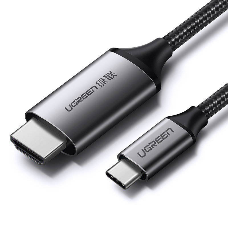 UGREEN USB-C to HDMI Male to Male Cable Aluminum Shell 1.5m (Gray Black) MM142-50570