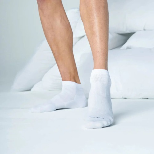 גרבי ריצה Therapeutic Cushion Quarter White