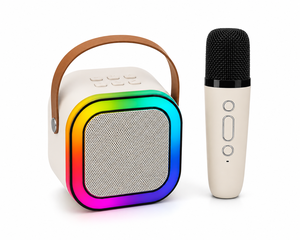 מערכת קריוקי אלחוטית K12 עם מיקרופון Bluetooth Speaker Karaoke System K12