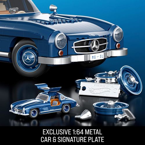 ערכת בנייה מרצדס בנז Mercedes-Benz 300 SL - דגם אספנות יוקרתי