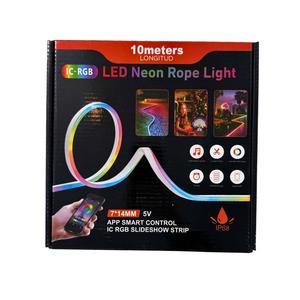 פס לד ניאון חכם IP68 LED Neon Rope Light Smart RGB 10M