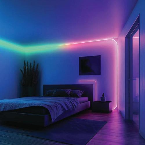פס לד ניאון חכם IP68 LED Neon Rope Light Smart RGB 10M