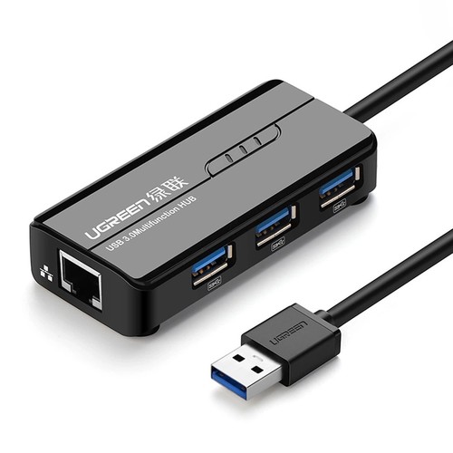 UGREEN USB 3.0 Hub with Gigabit Ethernet Adapter 20265-20265