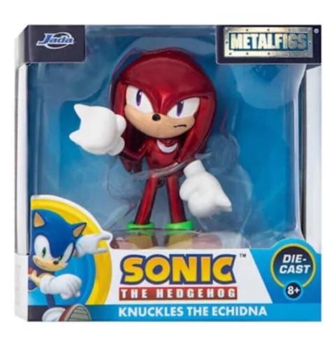 דמות Knuckles Metalfigs מתכת Sonic Die-Cast Figure 2.5
